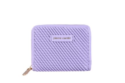 PIERRE CARDIN ECO-LEATHER ZIP-UP PURSE - MISS11 1041