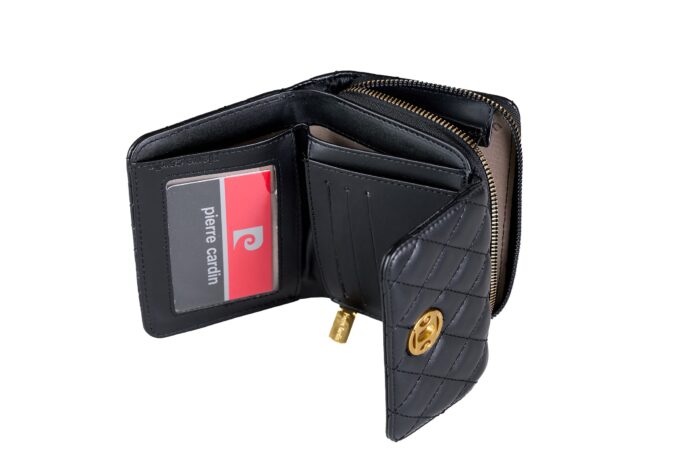 PIERRE CARDIN ECO-LEATHER CLIP-ON PURSE - MISS12 1241 - Image 7