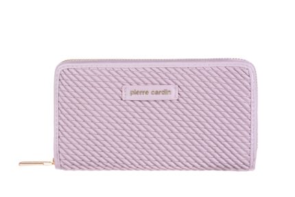 PIERRE CARDIN ECO-LEATHER ZIP-UP PURSE - MISS11 1040
