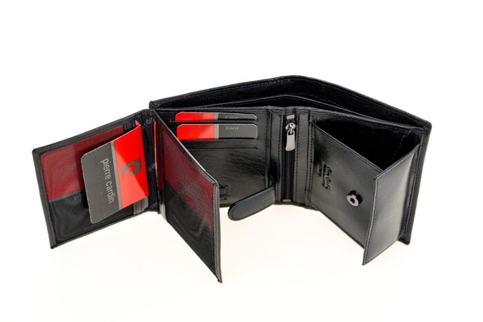 Pierre Cardin Vertical Leather Wallet - TILAK149 G023 - Image 2