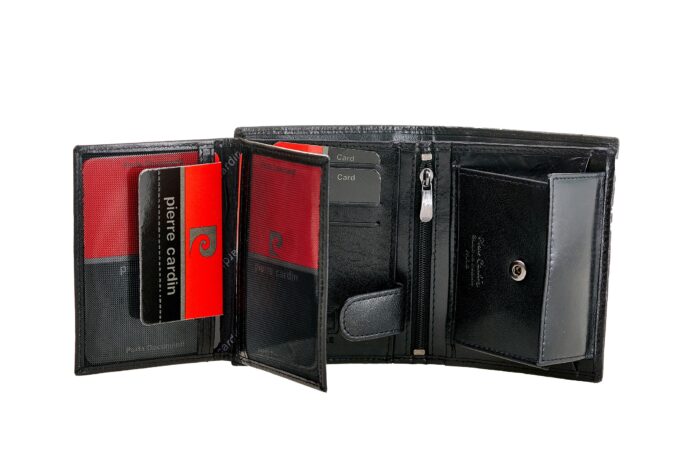 Pierre Cardin Vertical Leather Wallet - TILAK149 G023 - Image 3