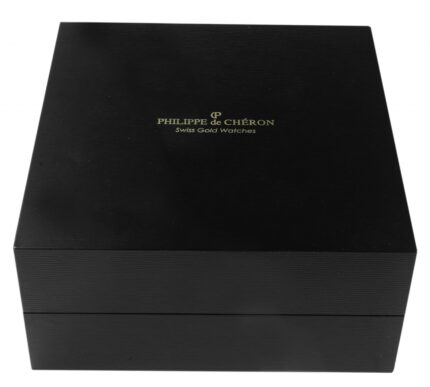 Philippe de Chéron Uhrenbox, schwarz