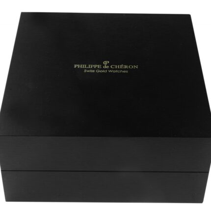 Philippe de Chéron Uhrenbox, schwarz