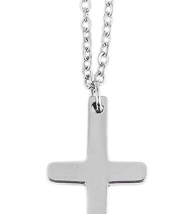 Akzent Edelstahl Damen Ankerkette, Länge: 43 cm / Stärke: 2 mm