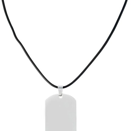 Akzent Kautschuk Unisex Kautschukkette, Länge: 50 cm / Stärke: 2 mm