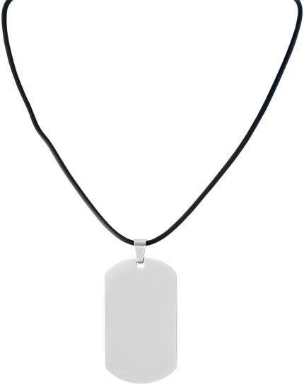 Akzent Kautschuk Unisex Kautschukkette, Länge: 50 cm / Stärke: 2 mm