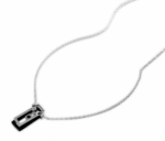 Akzent Edelstahl Damen Ankerkette, Länge: 50 cm / Stärke: 2 mm - Image 2