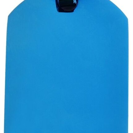 Akzent Edelstahl Gravuranhänger in Blau, IP Beschichtung, Länge: 37 mm / Brei...