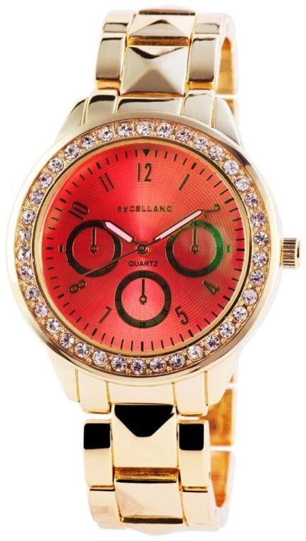 Excellanc Damenuhr mit Metallarmband
