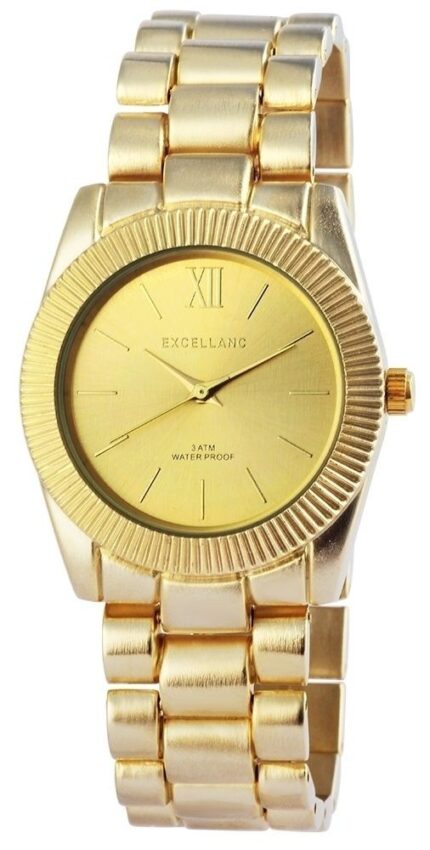 Excellanc Damenuhr mit Metallarmband
