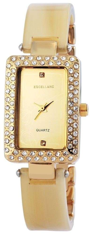 Excellanc Damenuhr mit Metallarmband
