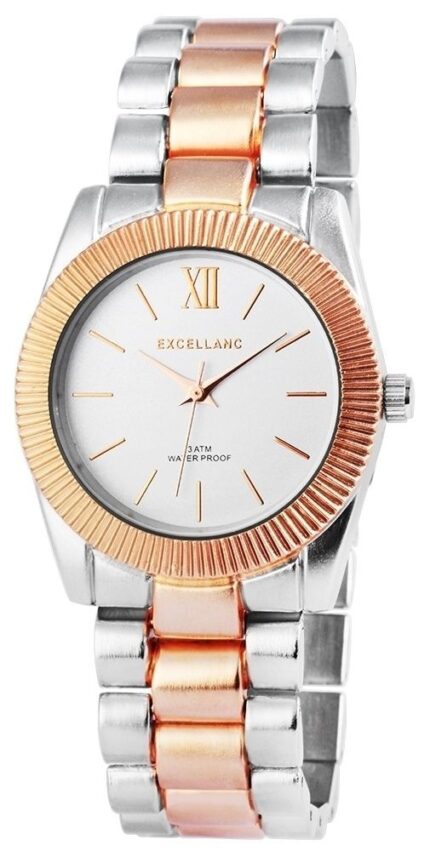 Excellanc Damenuhr mit Metallarmband
