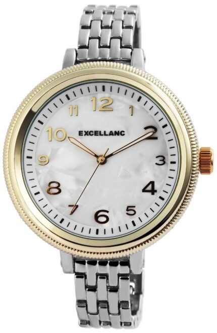 Excellanc Damenuhr mit Metallarmband