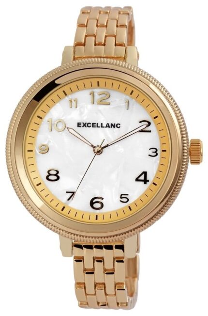 Excellanc Damenuhr mit Metallarmband