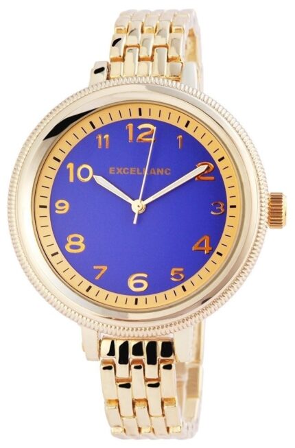 Excellanc Damenuhr mit Metallarmband