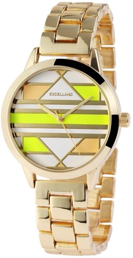 Excellanc Damenuhr mit Metallarmband