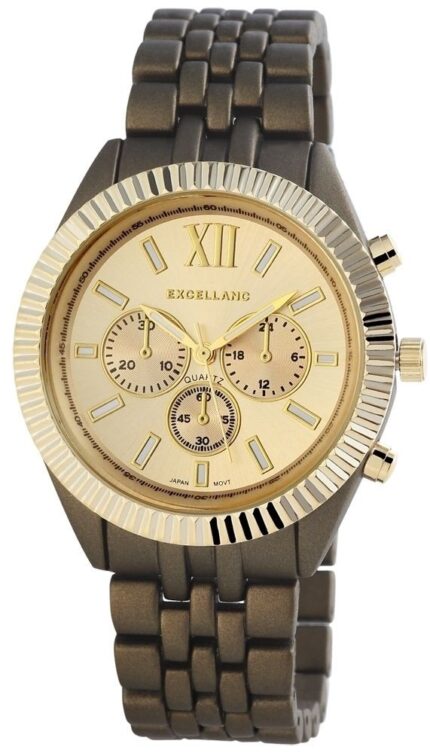 Excellanc Damenuhr mit Metallarmband