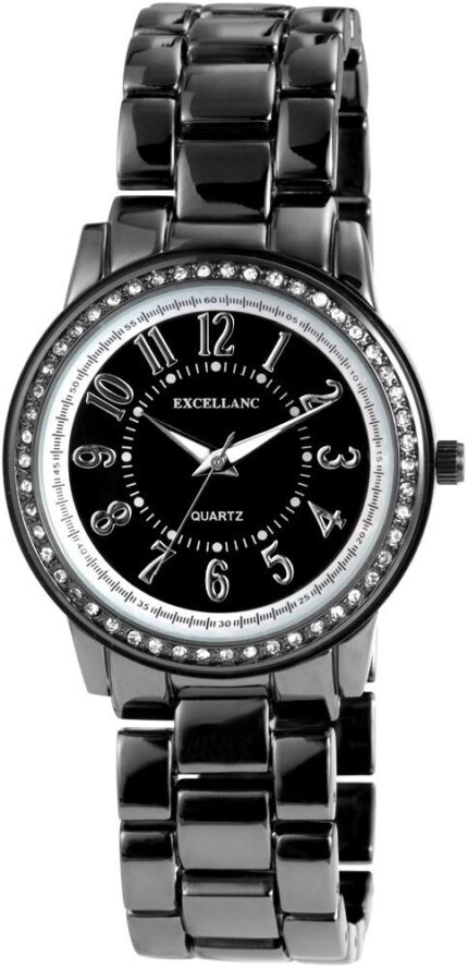 Excellanc Damenuhr mit Metallarmband