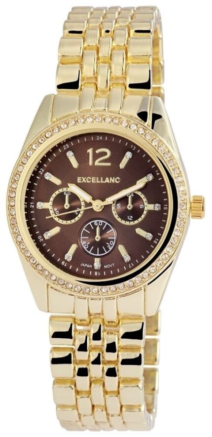 Excellanc Damenuhr mit Metallarmband