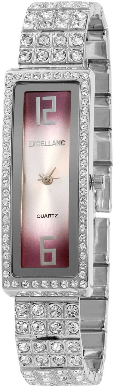 Excellanc Damenuhr mit Metallarmband