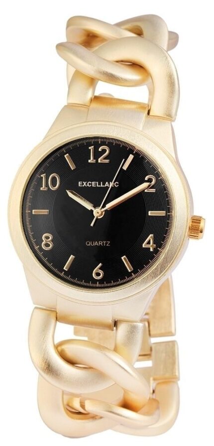 Excellanc Damenuhr mit Metallkettenarmband