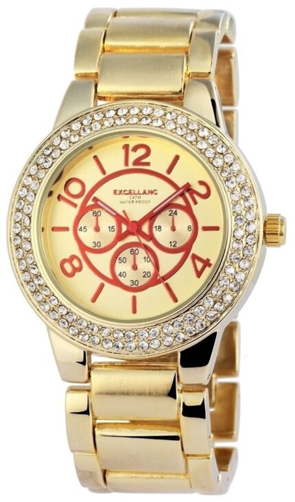 Excellanc Damenuhr mit Metallarmband