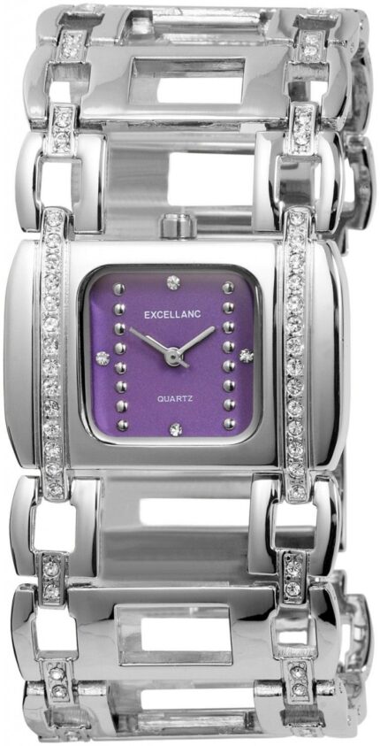 Excellanc Damenuhr mit Metallarmband