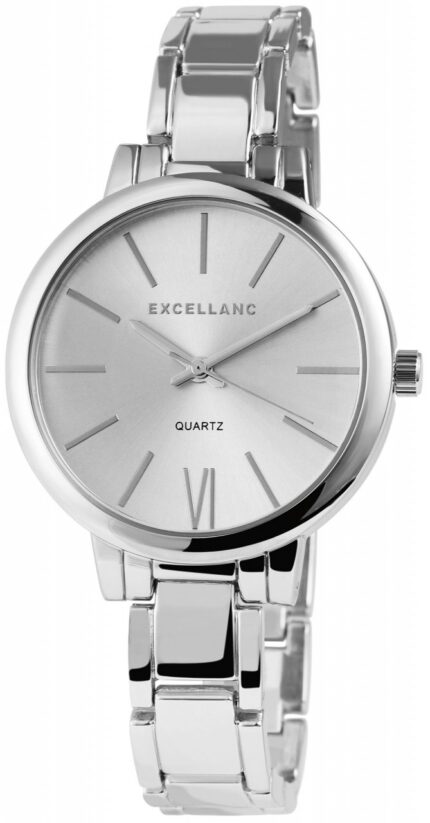 Excellanc Damenuhr mit Metallarmband