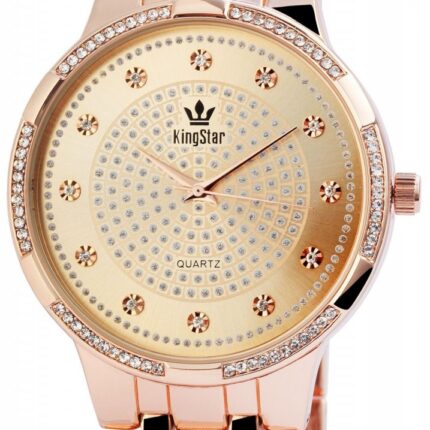 King Star Herrenuhr mit Metallarmband