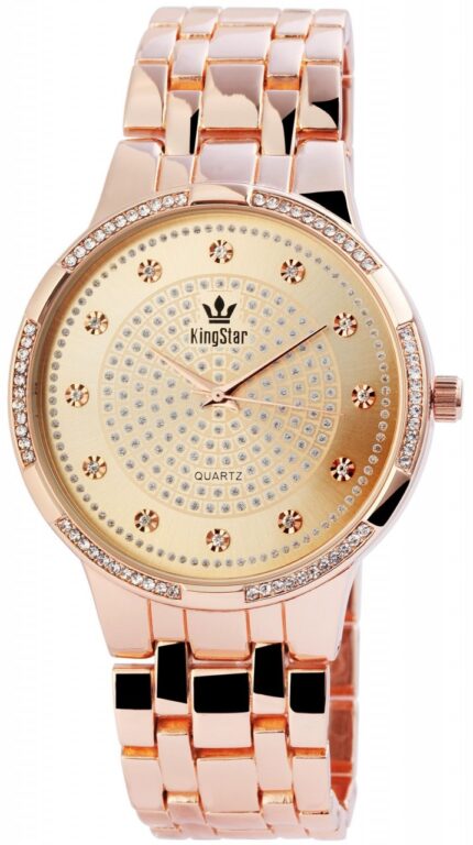 King Star Herrenuhr mit Metallarmband