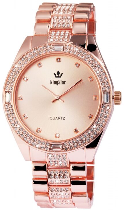 King Star Herrenuhr mit Metallarmband