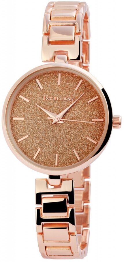 Excellanc Damenuhr mit Metallarmband