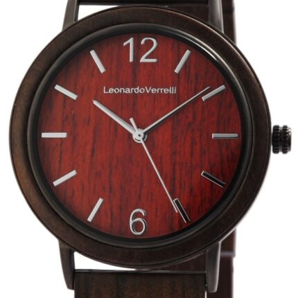 Leonardo Verrelli Damenuhr aus Holz