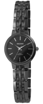 Akzent Exclusive Damenarmbanduhr mit Metallband - Image 9
