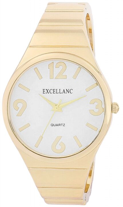 Excellanc Spangenuhr mit Metallarmband