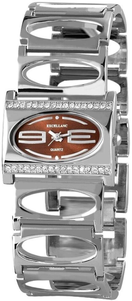 Excellanc Damenuhr mit Metallarmband