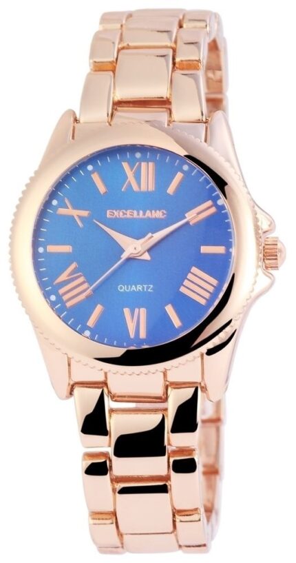 Excellanc Damenuhr mit Metallarmband