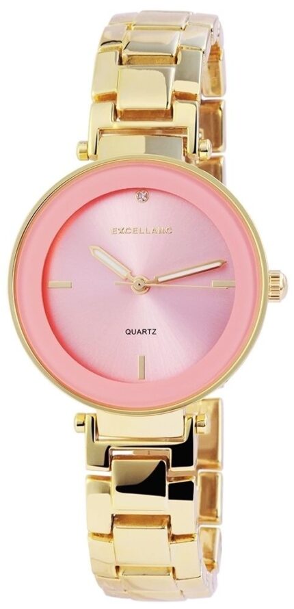 Excellanc Damenuhr mit Metallarmband