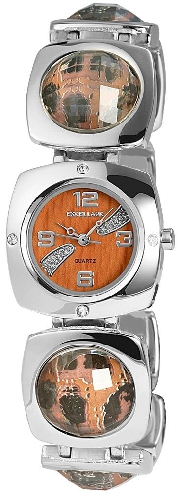 Excellanc Damenuhr mit Metallarmband