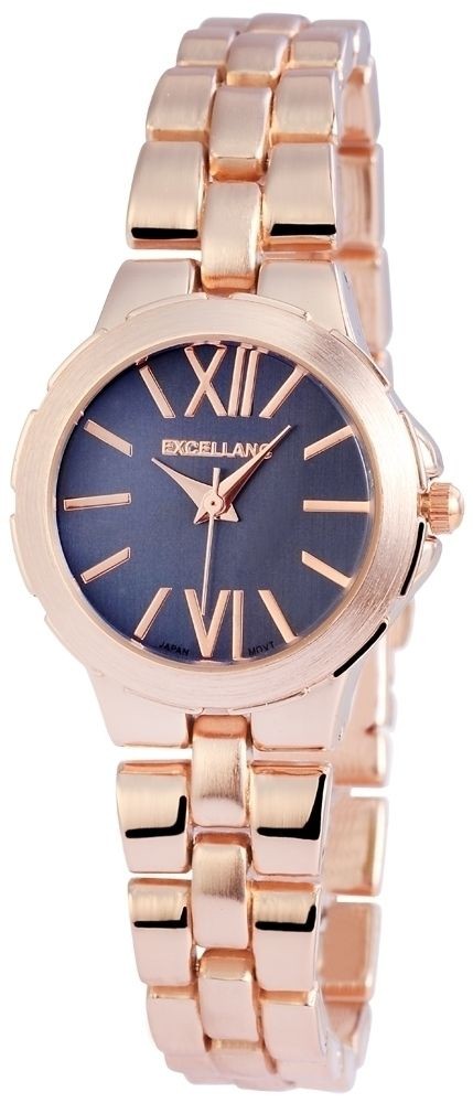 Excellanc Damenuhr mit Metallarmband