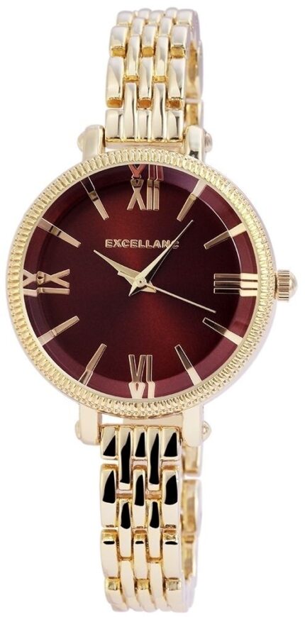 Excellanc Damenuhr mit Metallarmband