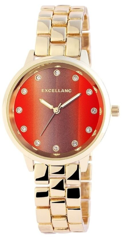 Excellanc Damenuhr mit Metallarmband