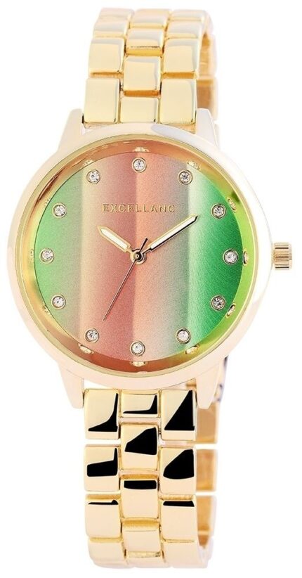 Excellanc Damenuhr mit Metallarmband