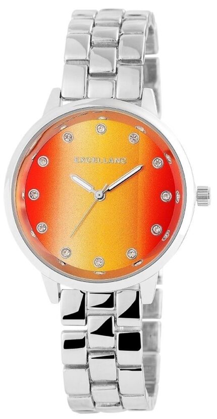Excellanc Damenuhr mit Metallarmband