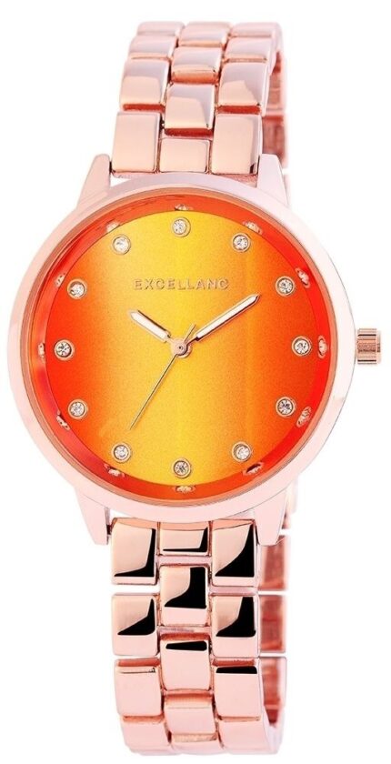 Excellanc Damenuhr mit Metallarmband
