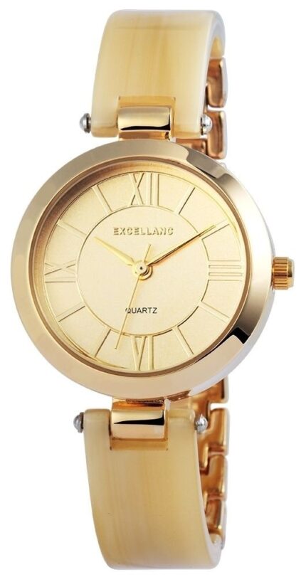 Excellanc Damenuhr mit Metallarmband