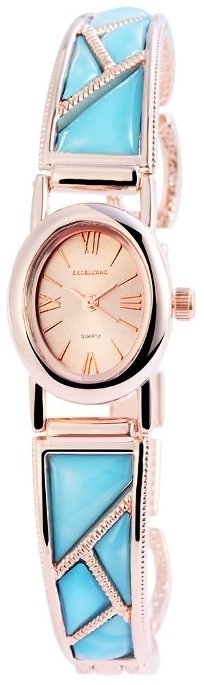 Excellanc Damenuhr mit Metallarmband