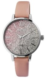 Akzent Exclusive Damenarmbanduhr mit Lederimitationsband - Image 5