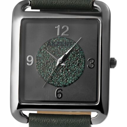 Akzent Exclusive Damenarmbanduhr mit Lederimitationsband