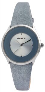 Elite Damenarmbanduhr mit Lederimitationsband - Image 6